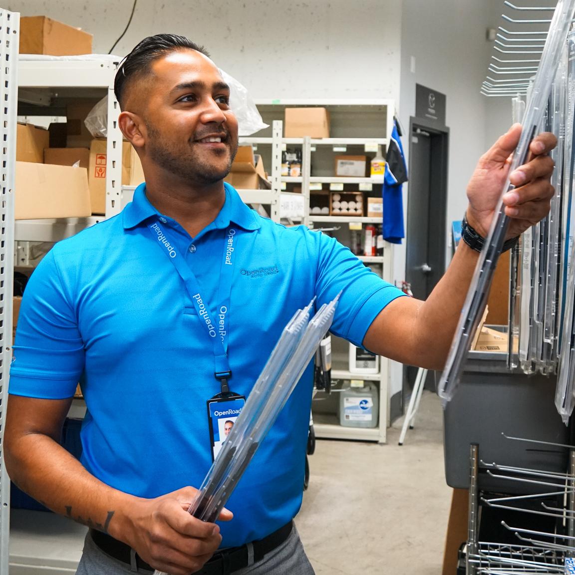 Parts manager